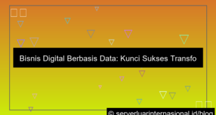 grafik bisnis digital berbasis data