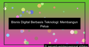 bisnis digital berbasis teknologi