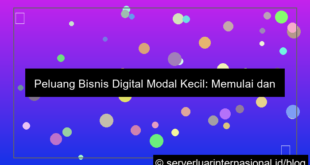 grafik bisnis digital modal kecil