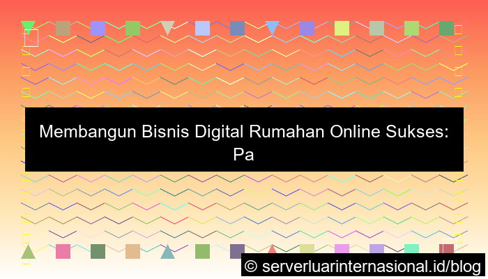 grafik bisnis digital rumahan online