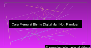 cara memulai bisnis digital dari nol