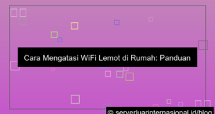 ilustrasi cara mengatasi wifi lemot