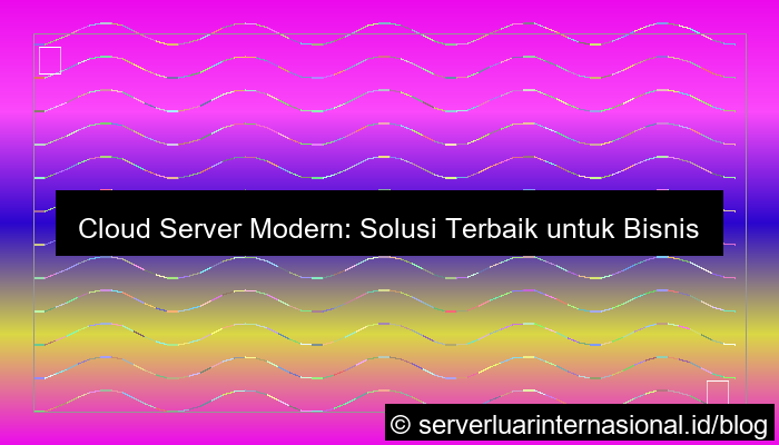 cloud server modern