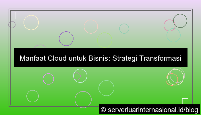 cloud untuk bisnis