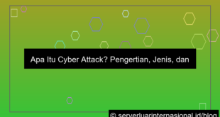 cyber attack adalah