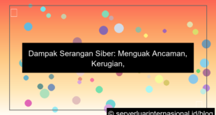 dampak serangan siber