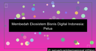 ilustrasi ekosistem bisnis digital indonesia