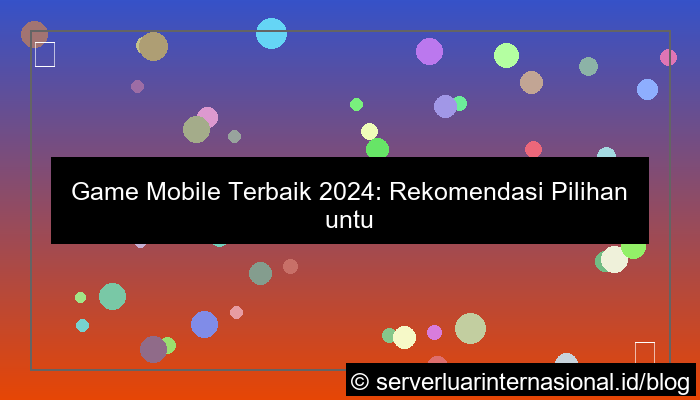 game mobile terbaik