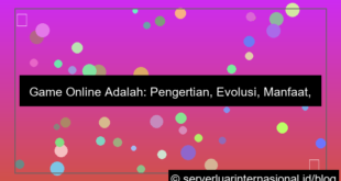 ilustrasi game online adalah