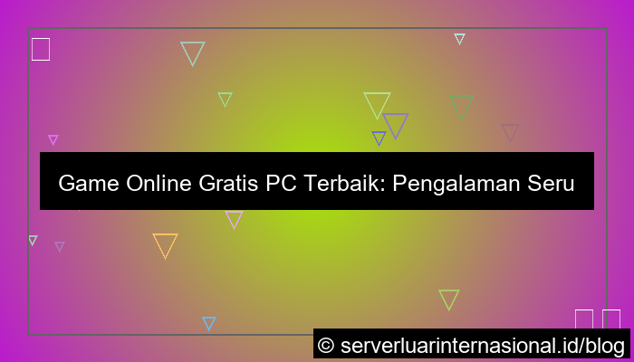 game online gratis pc