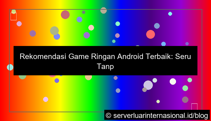 ilustrasi game ringan android