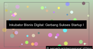 inkubator bisnis digital