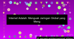 ilustrasi internet adalah