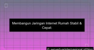 jaringan internet rumah
