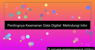 visual keamanan data digital