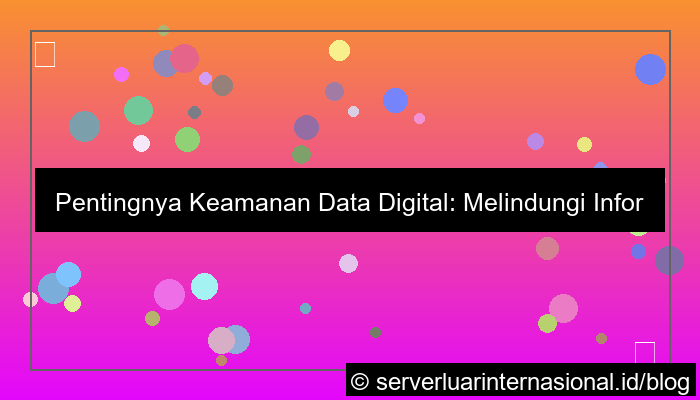 visual keamanan data digital