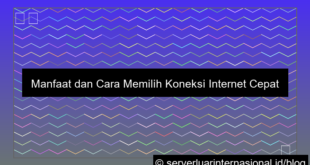 koneksi internet cepat