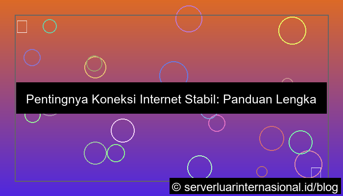gambar koneksi internet stabil