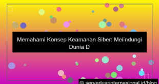 konsep keamanan siber