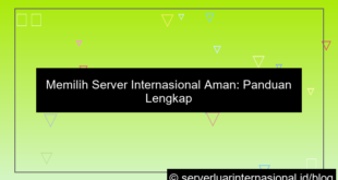 server internasional aman