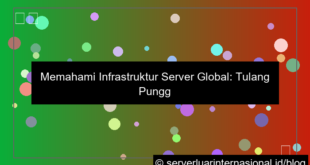 ilustrasi server internasional global infrastructure