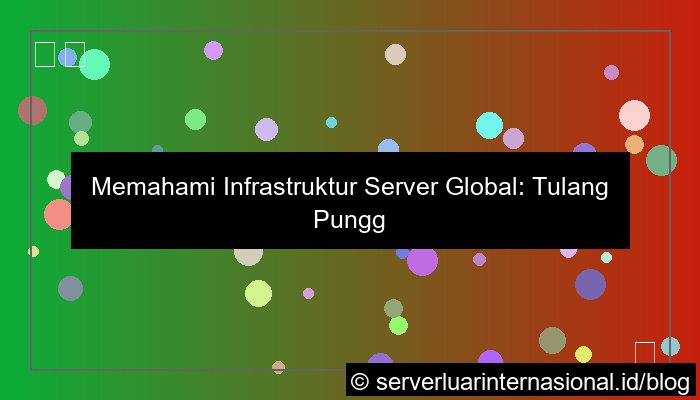 ilustrasi server internasional global infrastructure