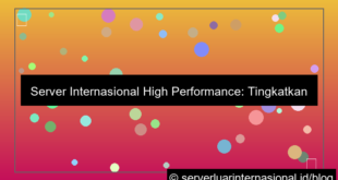 server internasional high performance
