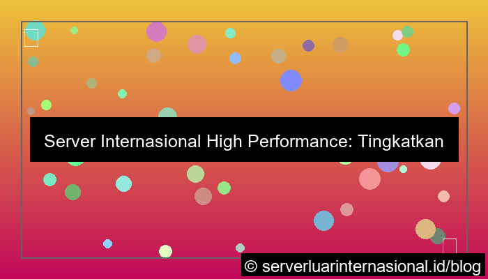 server internasional high performance