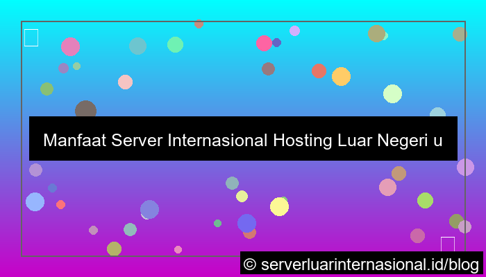 server internasional hosting luar negeri