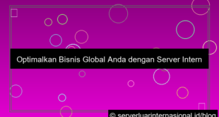 ilustrasi server internasional multi negara