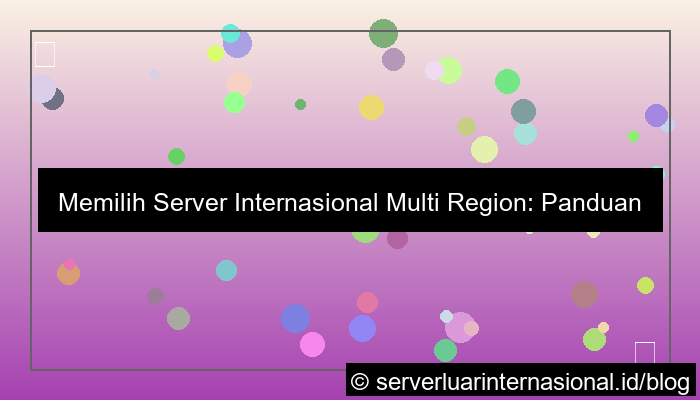 ilustrasi server internasional multi region
