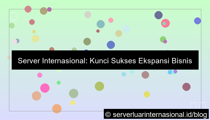 grafik server internasional pasar internasional