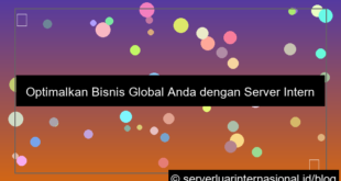 server internasional performa tinggi