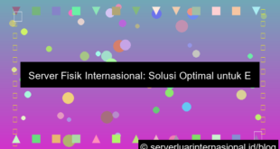 desain server internasional physical server