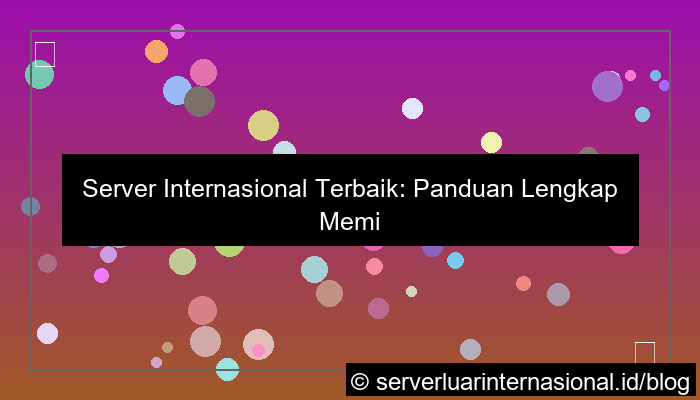 visual server internasional terbaik