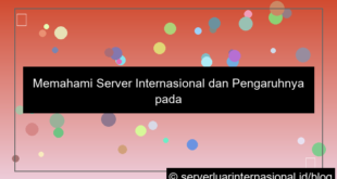 server internasional traffic global