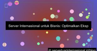 server internasional untuk bisnis