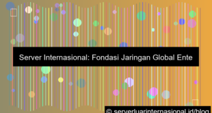server internasional untuk jaringan global enterprise