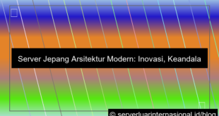 server jepang arsitektur modern