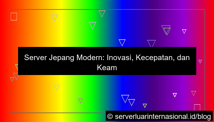 server jepang modern