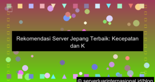 server jepang rekomendasi