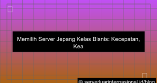 server jepang server kelas bisnis