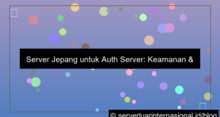 server jepang untuk auth server