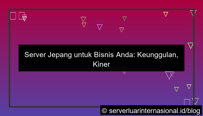 visual server jepang untuk bisnis