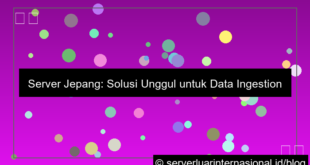 server jepang untuk data ingestion