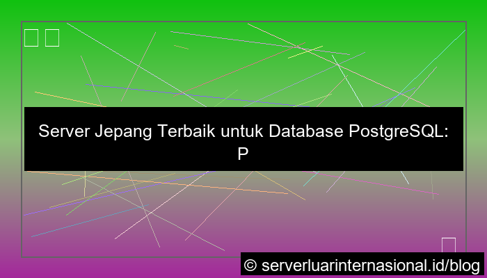 gambar server jepang untuk database postgresql