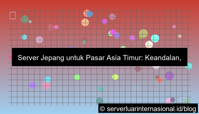 grafik server jepang untuk pasar asia timur