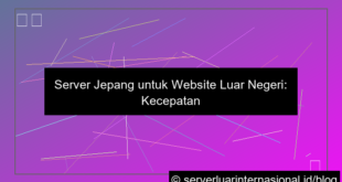 server jepang untuk website luar negeri