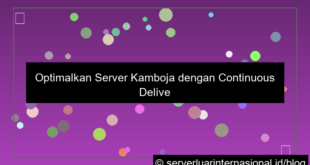 grafik server kamboja continuous delivery