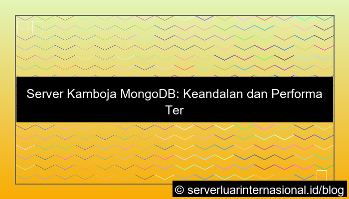 ilustrasi server kamboja mongodb server